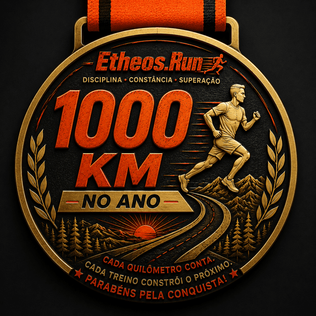 1.000 km no ano